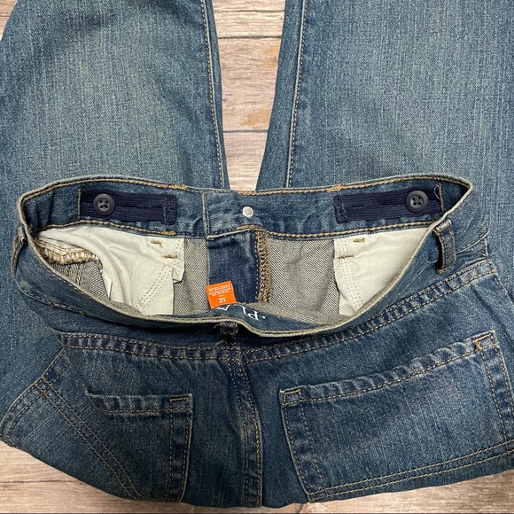 Childrens Place Bootcut Medium Wash Dark Jupiter Jeans NWT 12 Adjustable Waist - Picture 6 of 10